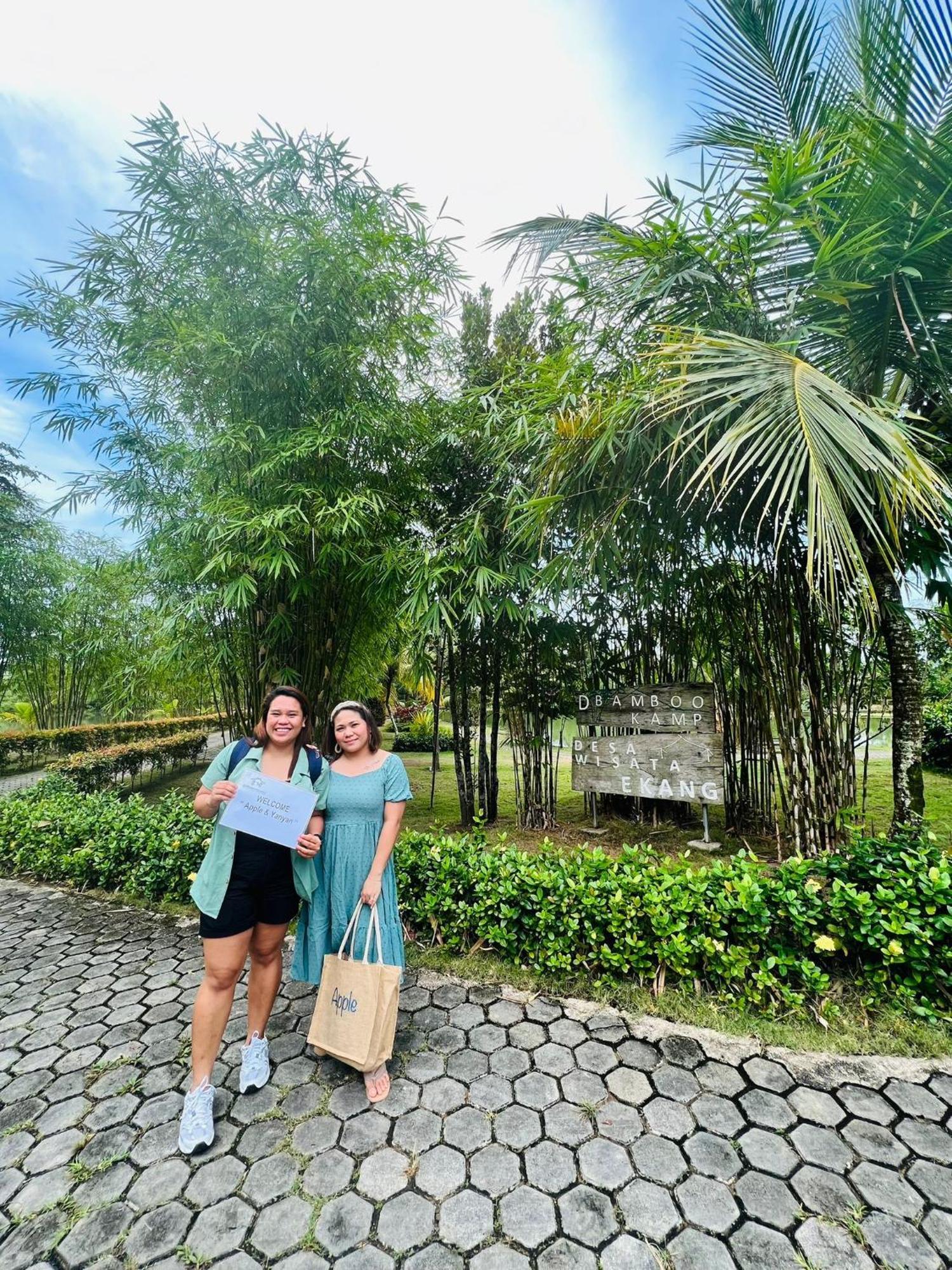 "D'Bamboo Kamp" Desa Wisata Ekang Lagoi Zewnętrze zdjęcie